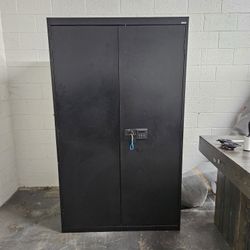 Sandusky Secure Standing Cabinet Commercial
