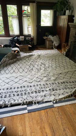 Big shag rug!!