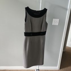  Black And White Tahari Dress