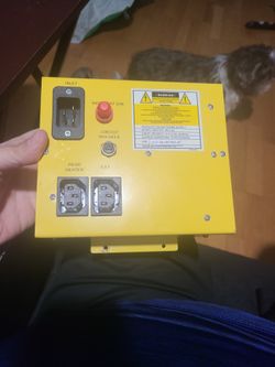 COMPLETE CONTROL POWER BOX 220V / 240V CLEARLIGHT INFRARED SAUNA MODEL HM-PCS1(REV.B)