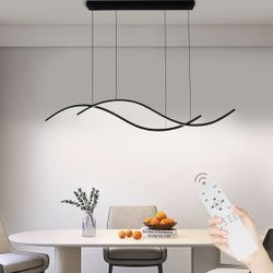 Modern Led Pendant Light With Remote Control 