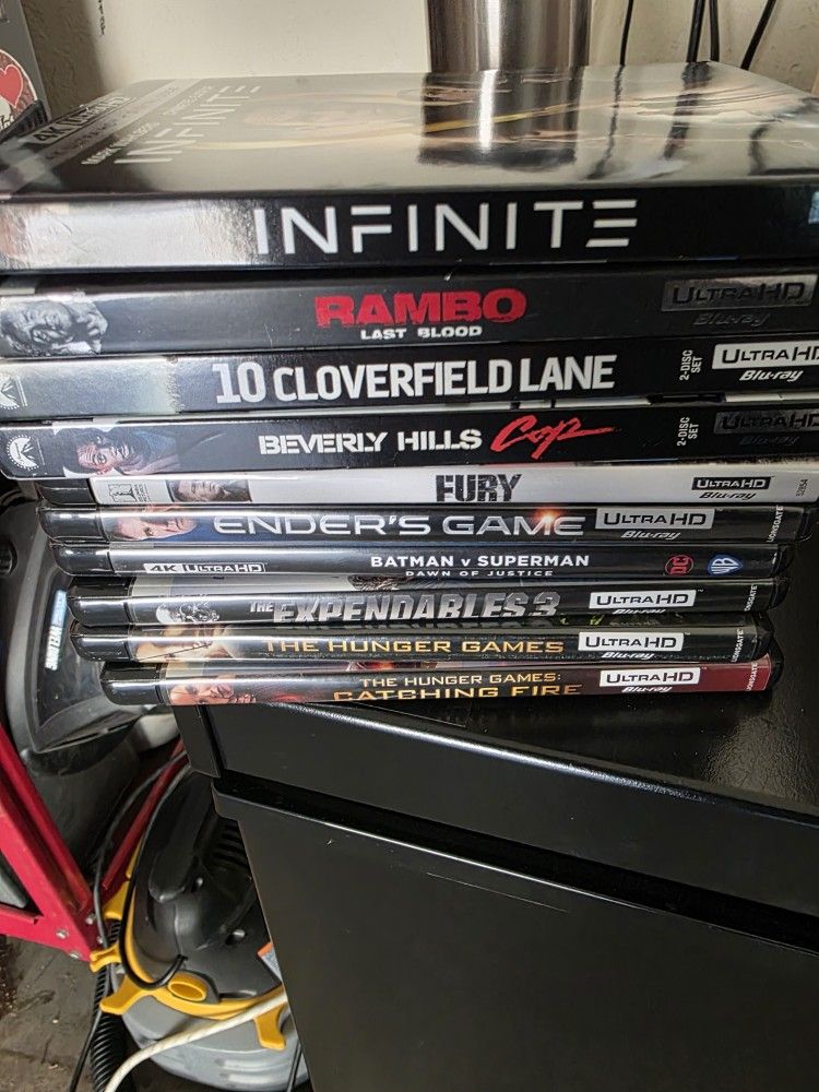 4K Blu-Ray Lot Of 10