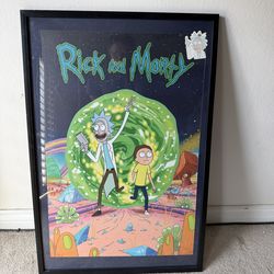 Rick and Morty Framed Poster
