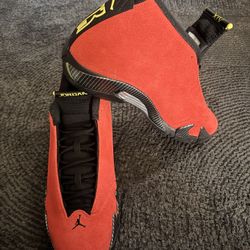Jordan 14 Ferrari Red