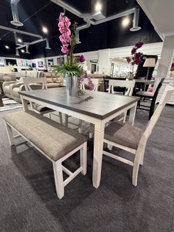 6 PC DINING TABLE