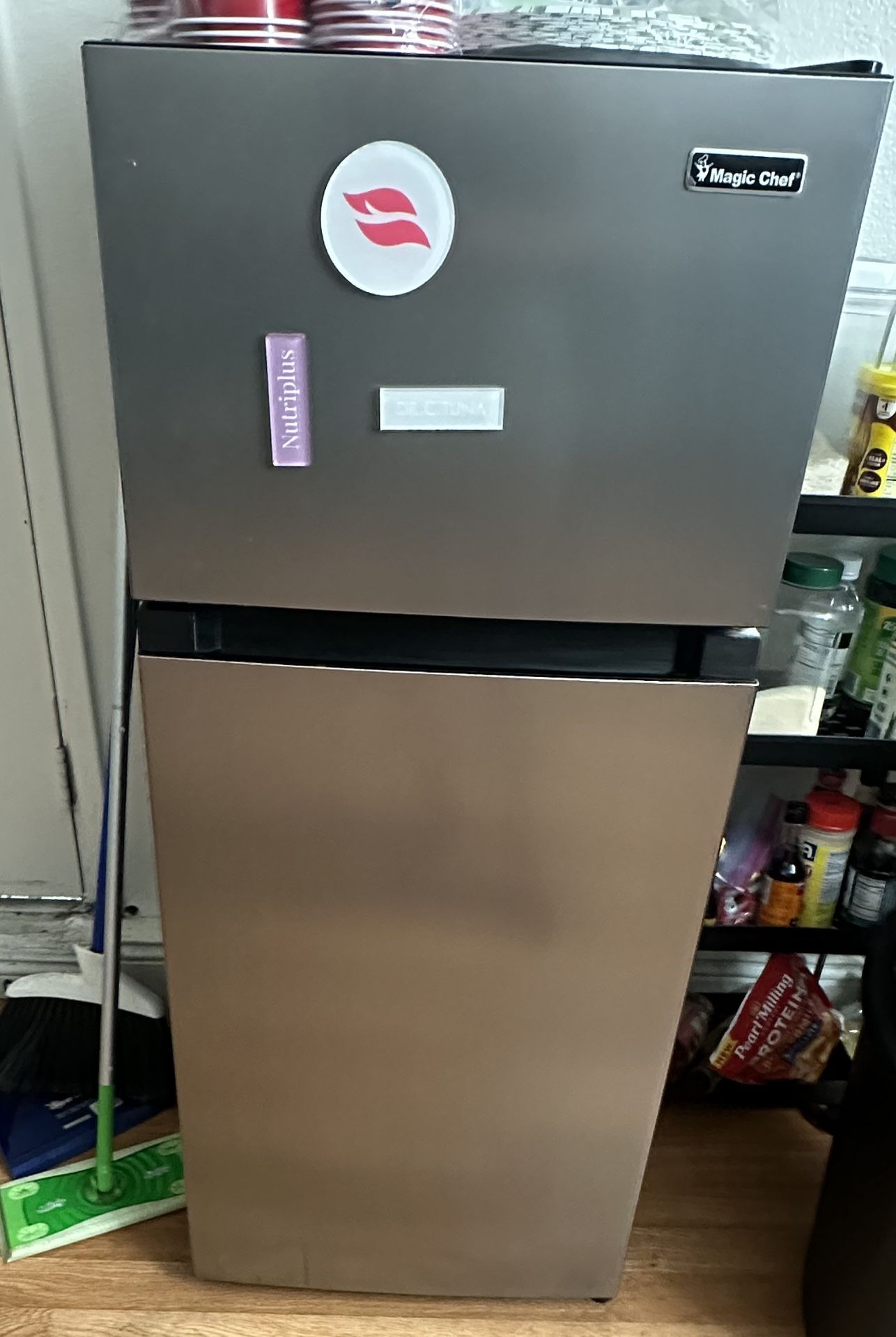 Magic Chef 2 Door Mini Fridge