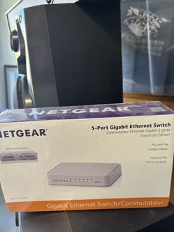 NETGEAR 5-Port Gigabit Ethernet Switch For Sale