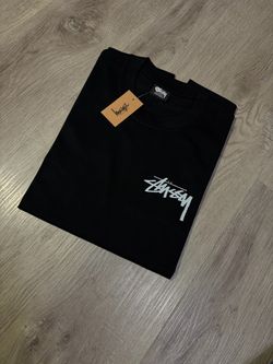 Stussy Black Logo T-Shirt with Tags