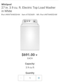 New Washer