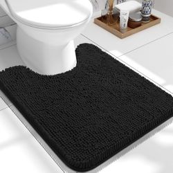 Memory Foam  Toilet Rug U- Shaped