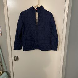 Cherokee Kids' Dark Blue Quilted Puffer Jacket