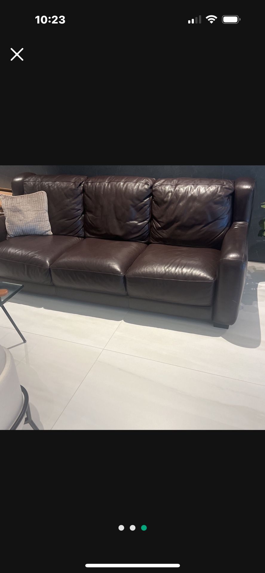 Leather Sofa