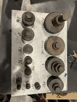Sheet Metal Or Conduit Punches