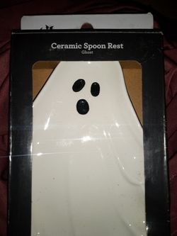 Halloween Ceramic Spoon Rest