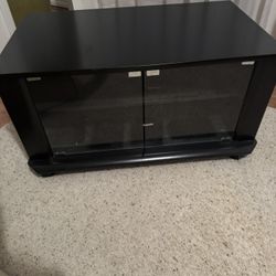 TV Stand With Glass display