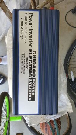 Chicago Electric Power Inverter