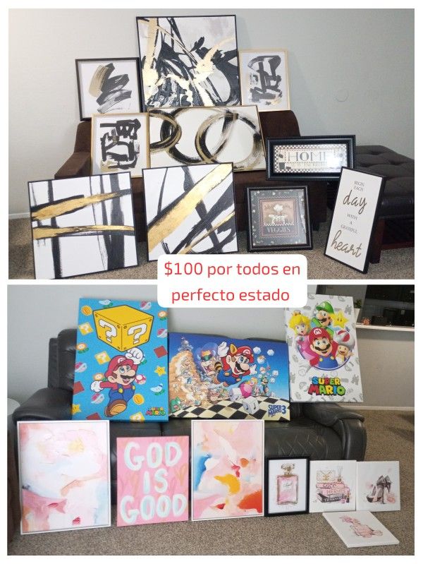 Vendo Cuadros A 100