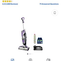 New BISSELL CrossWave Pet Pro Multi-Surface Wet Dry Vaccum