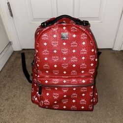 Red MCM Bookbag $350‼️