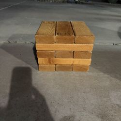 Giant Jenga Yard Game