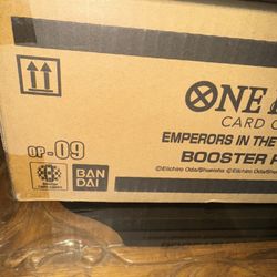 One Piece OP-09 Emperors In The New World Booster Box Sealed Case 