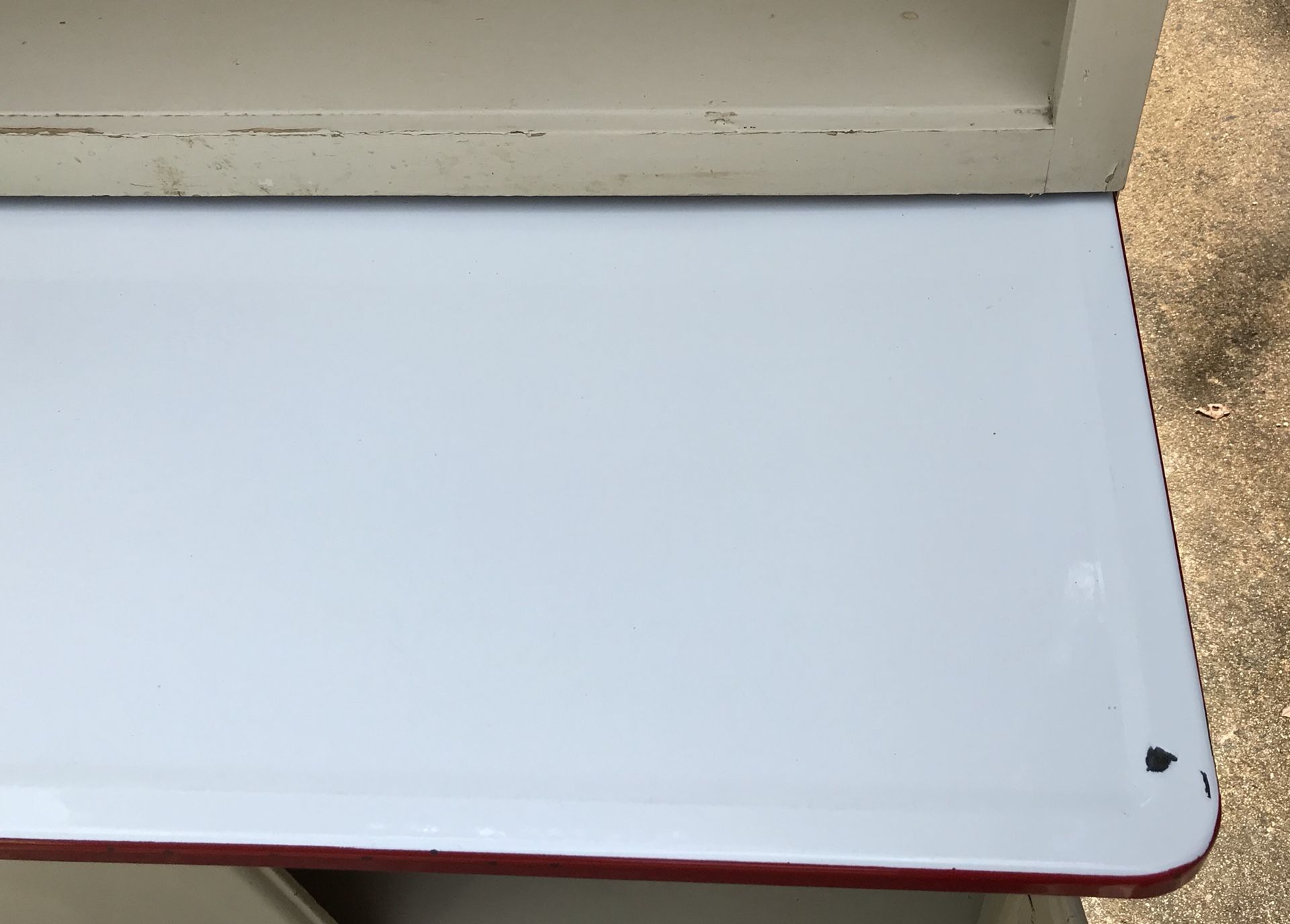 Vintage Hoosier Kitchen Built By Marsh Furniture Company in