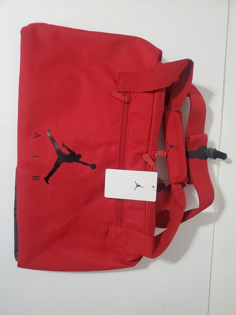 Air Jordan Jumpman Duffel Bag Gym Sport Shoe Carry Wolf 

