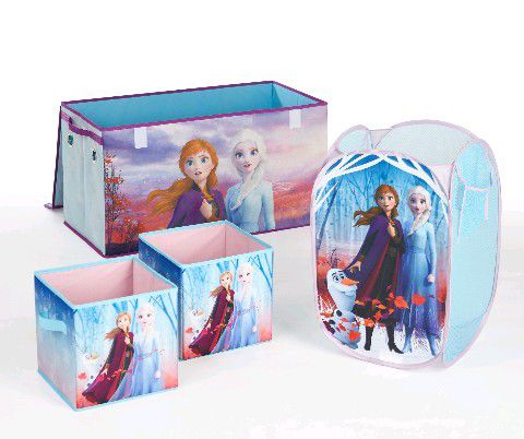Disney frozen 2 kids Anna and elsa toy storage cubes