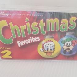 Disney Christmas Favorites Volume 2 (Cassette) Walt Disney Records 1999 New Vtg 

Brand new sealed