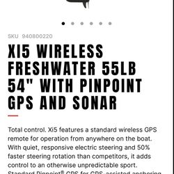 Motorguide Xi5 With Transducer And Spot Lock