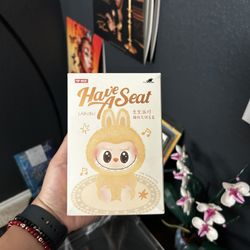 Authentic Have A Seat Labubu