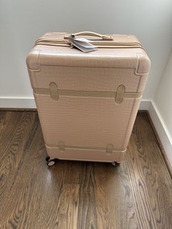 Calpak Trnk Large Luggage Suitcase in Almond, 4 Wheel Spinner