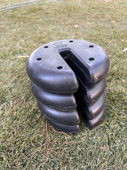 Z-Shade Canopy Weights (4 pack) - 5 lb weight plates