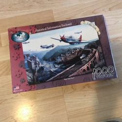 1000 pc  Puzzle. “Red Tail Pass “