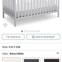 Delta 4 In 1 Crib For Babies/toddler
