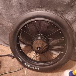 E-bike tire rim with moter 48v750w 20inch