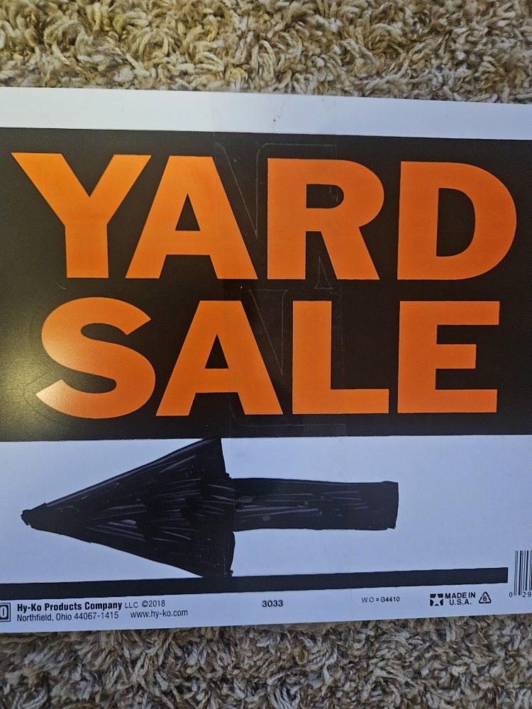 Yard Sale Saturday 7-2:00 44241 Soft Ave Lancaster