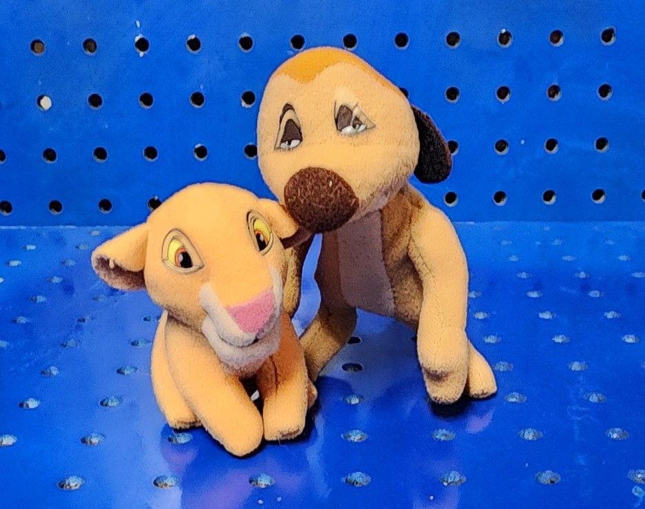 Disney The Lion King Plush Figures Timon And Nala