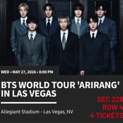 BTS ARIRANG LAS VEGAS D3