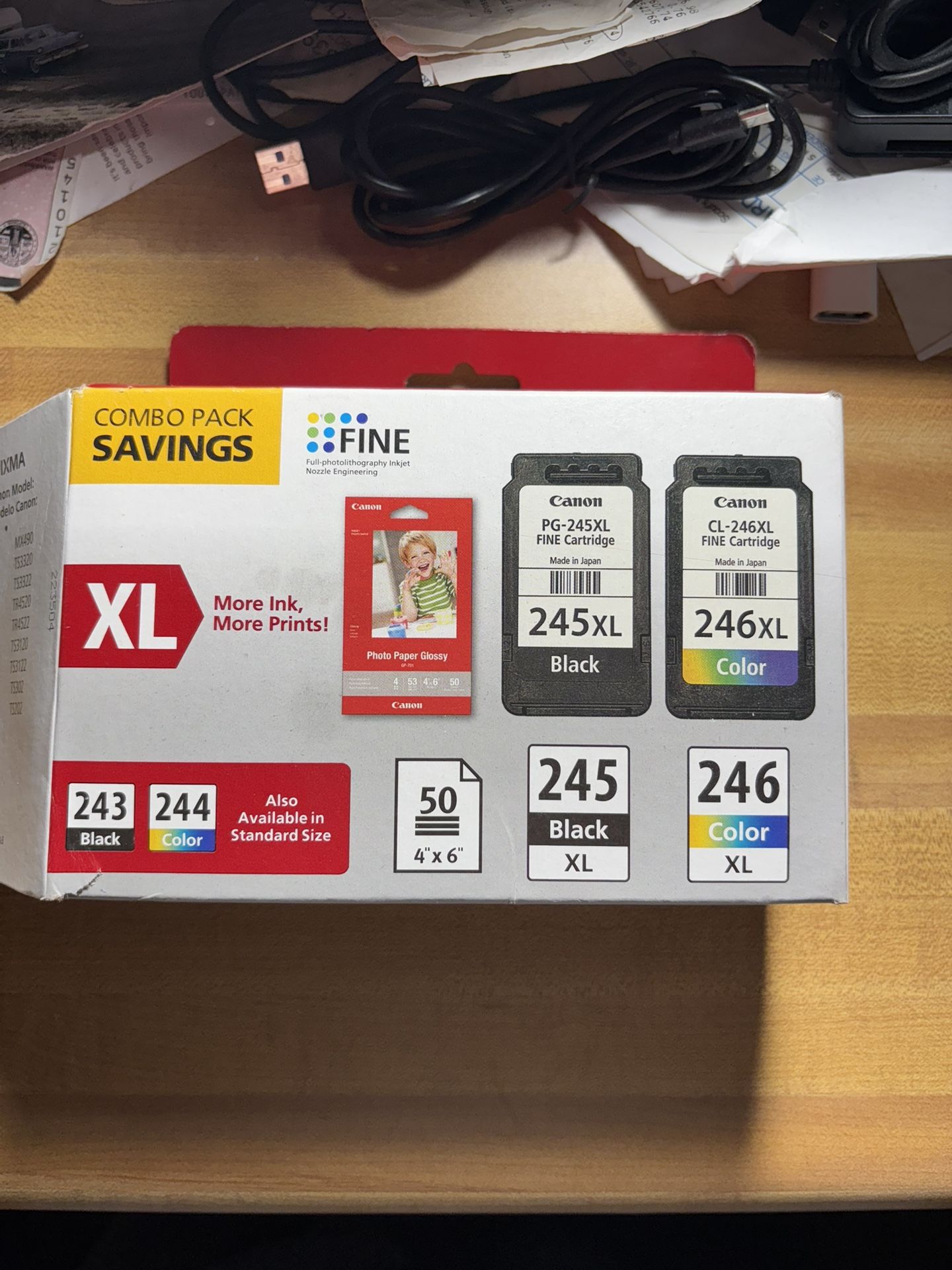 Canon 245 And 246 XL Pack