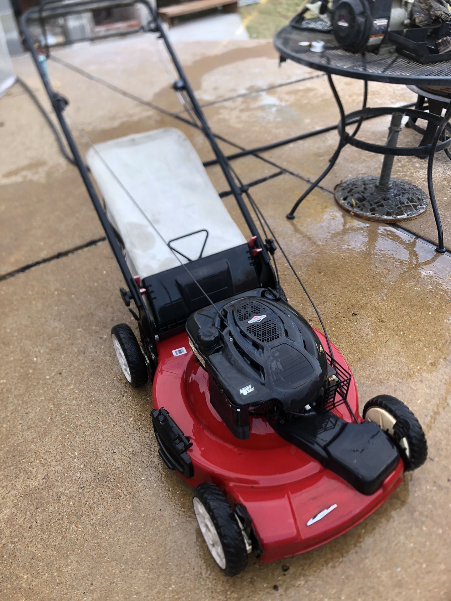 TORO MOWER WITH NEW CARBURETOR