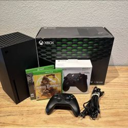 Microsoft Xbox Series X 1TB Video Game Console - Black
