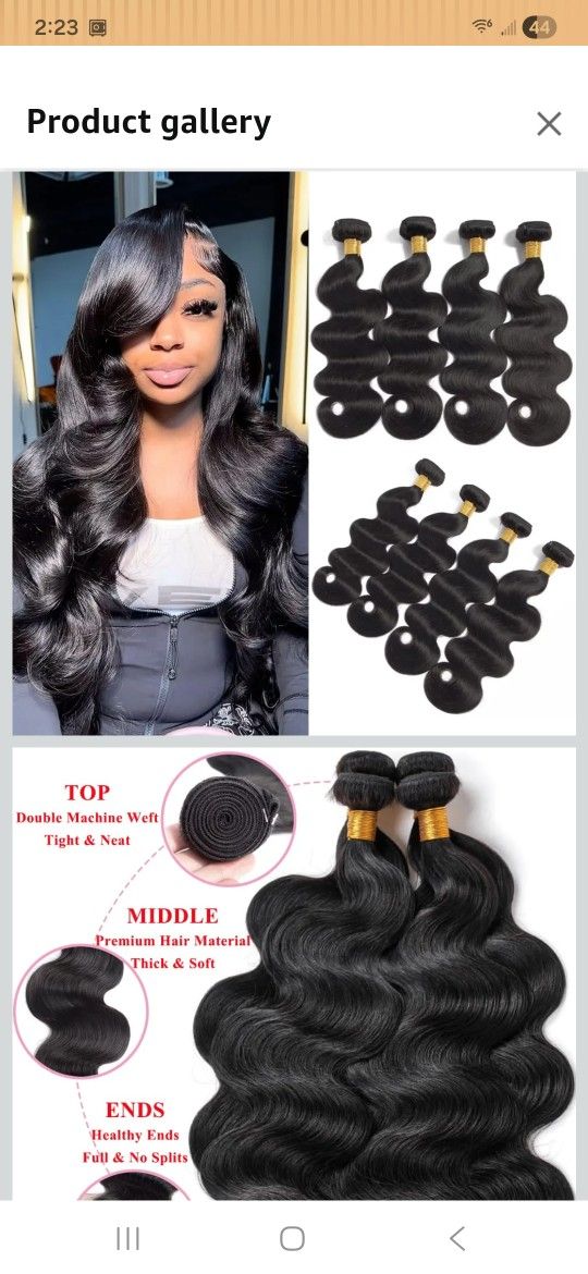 16A Human Hair Bundles