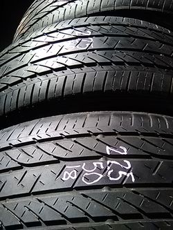 225 50 18 three good car tires $20 each