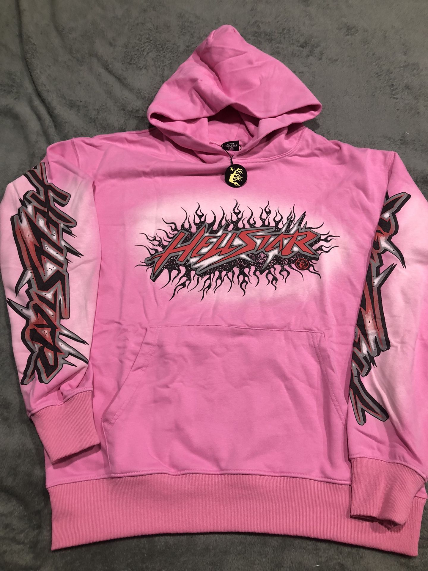 Pink Hellstar Hoodie.  S,m,l ,xl