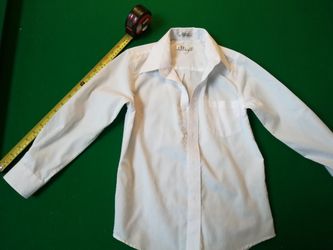 Boy's white dress shirt size 10