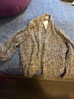 Adora Chunky Knit Open-Front Cardigan