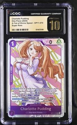 One Piece Charlotte Pudding CGC Pristine 10