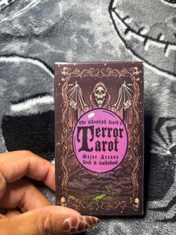The Ghoulish Garb's Terror Tarot Major Arcana Deck & Guidebook
