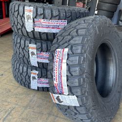 315/70/17 AMERICAN STAR R/T ( 4 new tires ) installed